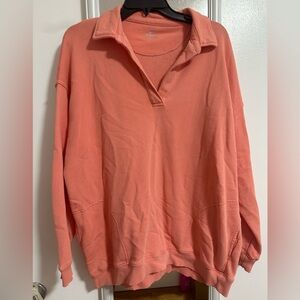 Aerie Coral Sweatshirt Size XS